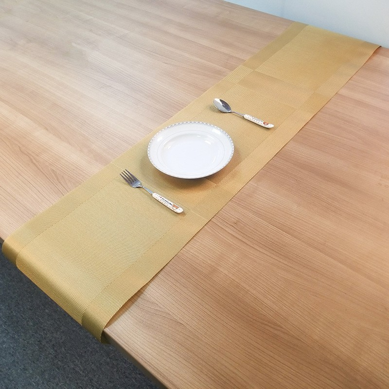 Table Runner / Taplak Meja Panjang / Alas Meja Panjang Gold