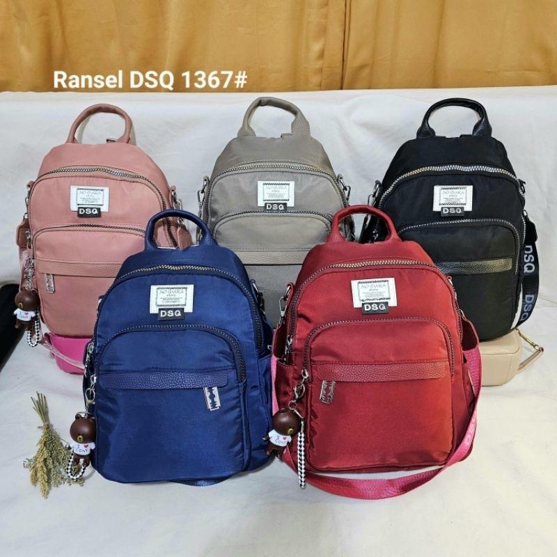 Tas Ransel Wanita 3in1 Multifungsi Import DSQ 1367#