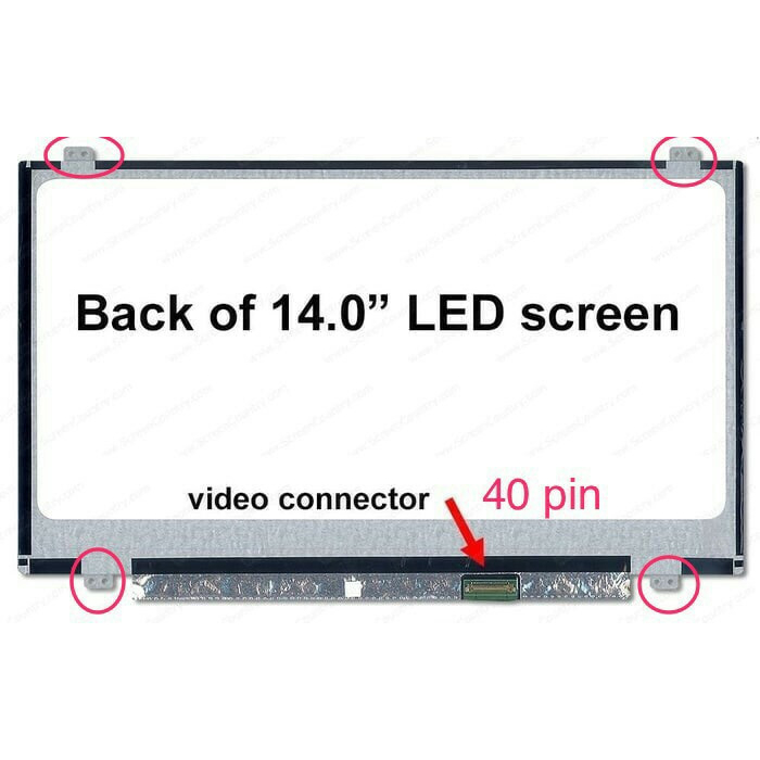 LCD LED Asus A455 A455L A455LA A455LB A455LD LED 14 14.0 Slim 30 pin 40 pin