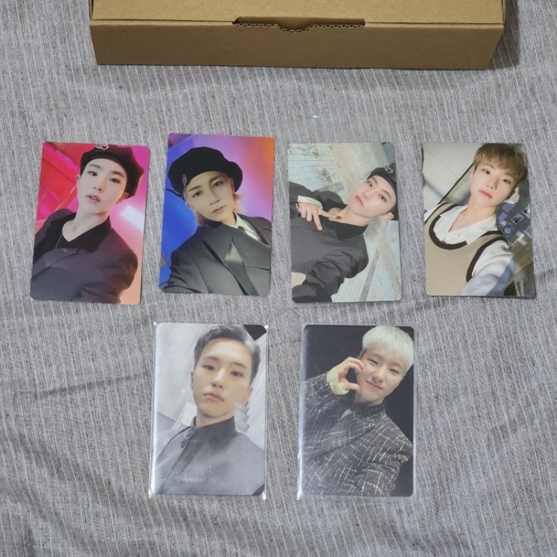seventeen hoshi jeonghan photocard pc attacca face the sun fts carver op3 op2 shadow