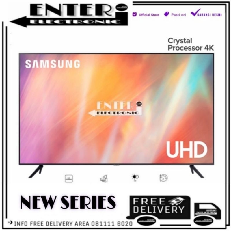 SAMSUNG UA43AU7002 UA50AU7002 UA55AU7002 UA65AU7002 - SMART TV LED 43 50 55 65 INCH CRYSTAL UHD 4K T