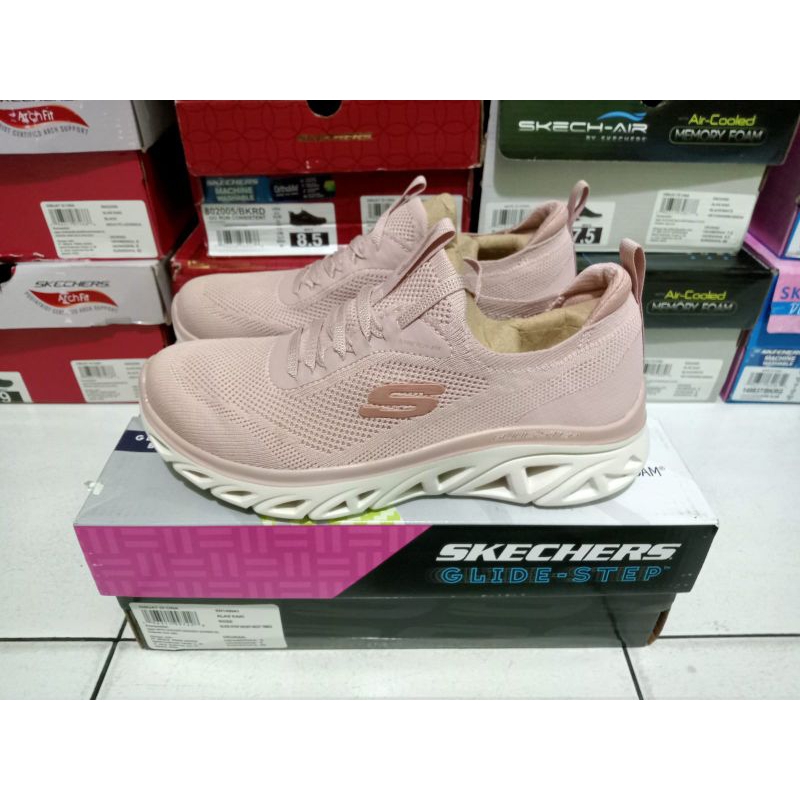 SIZE 36 SKECHERS GLIDE STEP 149941ROS ROSE