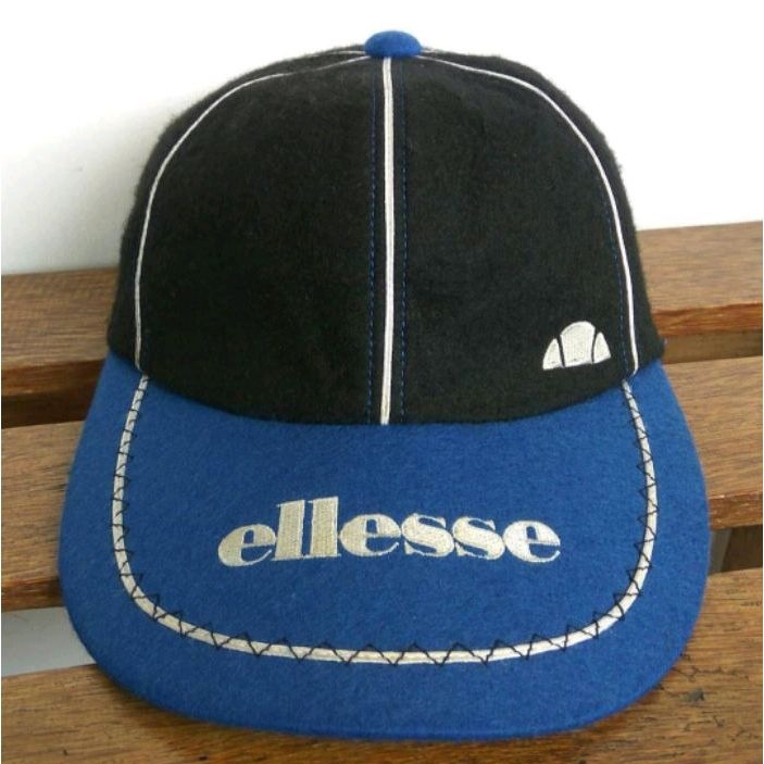 Topi Vintage 80's /90's ELLESSE Vertical Dive Ear Flaps Hat