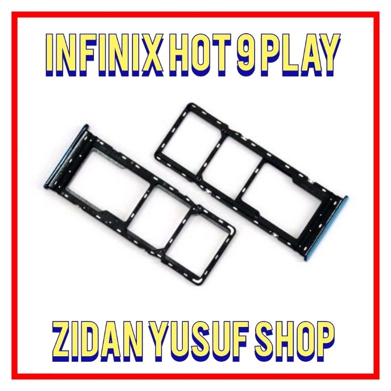 SIMTRAY SIMLOCK SLOT KARTU TEMPAT SIM INFINIX HOT 9 PLAY X680 SLOT KARTU