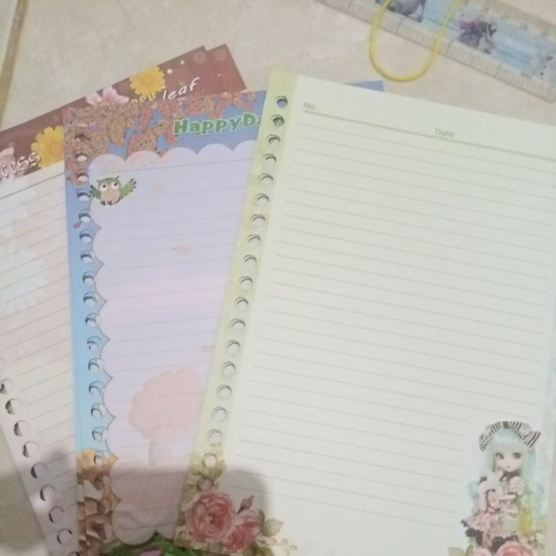 

isi binder felicia simpaty sunwell dadi adinata loose leaf (MINIMAL BELI 10 RB)