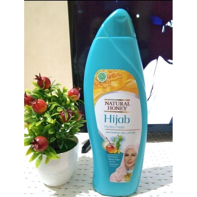 handbody lotion natural honey hijab fresh whitening - 450ml