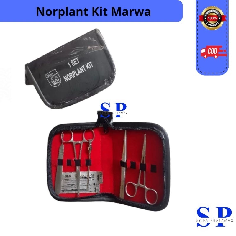 Alat Medis Implant Kit | Norplant Kit | Implan Kit | Set Pemasangan Implan | Alat Melepas Implant | 