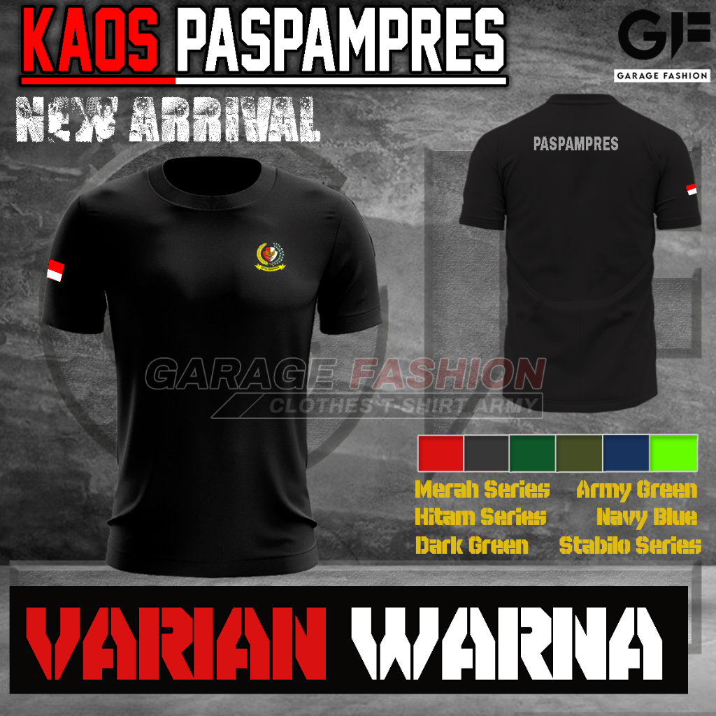 Kaos Paspampres // Kaos Jersey Paspampres // Kaos Olahraga Paspampres // Baju Paspampres // Baju Ola