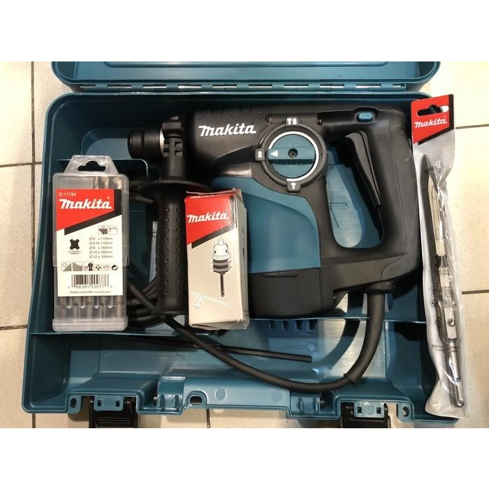 Bor Beton MAKITA HR 2810X5 3 fungsi Rotary Hammer Drill SDS Plus Bobok