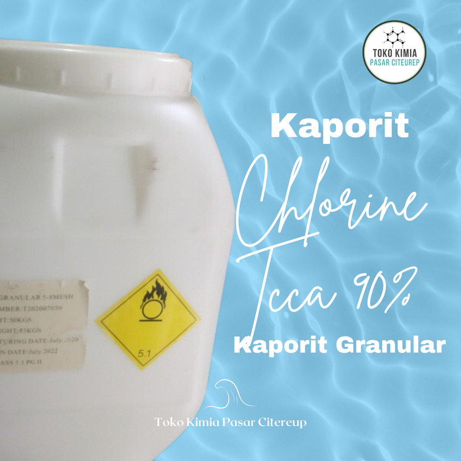 Kaporit Granular / TCCA 90%  Chlorine Granular 50 Kg – 1 pail