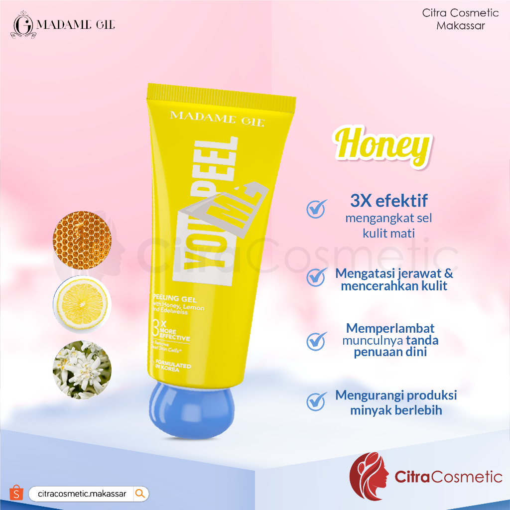 Madame Gie  You Peel Me  Peeling Gel Series | Blueberry | Honey