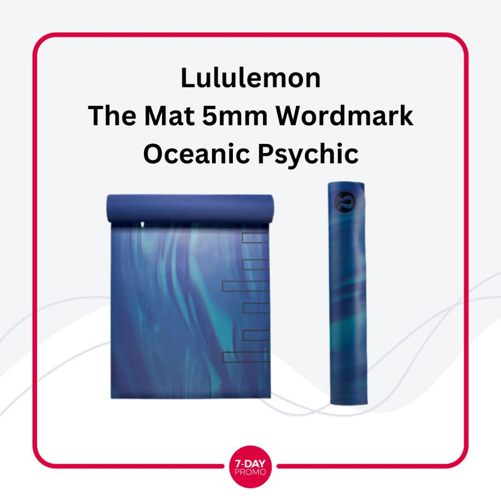 Lululemon The Yoga Mat 5mm Ombre Glide Mat Oceanic Psychic Color