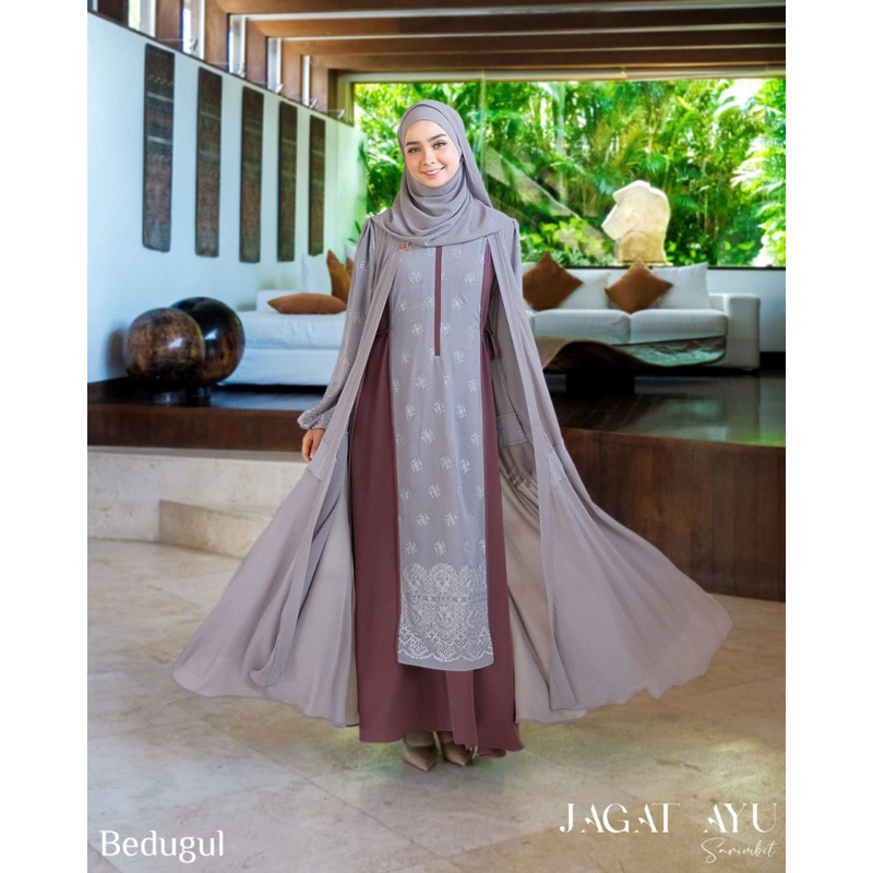 ADEN HIJAB - SARIMBIT JAGAT AYU DRESS GAMIS WANITA CERUTY BABY DOLL