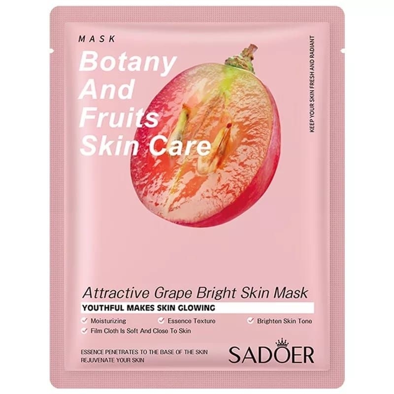 SADOER BOTANY AND FRUIT SKIN CARE SHEET MASK MASKER WAJAH