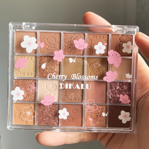 DIKALU Eyeshadow Palette Varian 20 Warna Tahan Lama