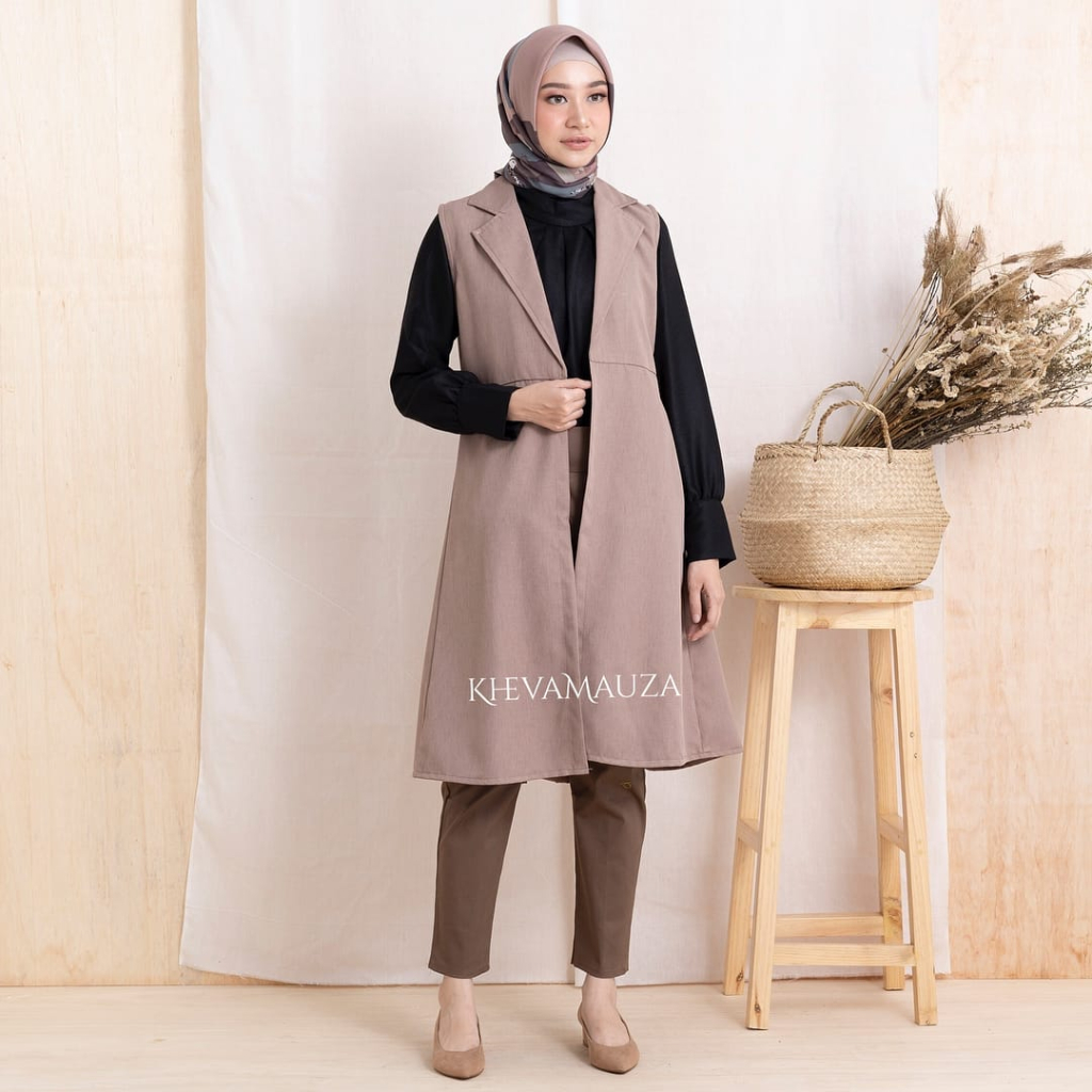 CASUAL VEST / FLOTTILICIOUS / OUTER ROMPI MURAH