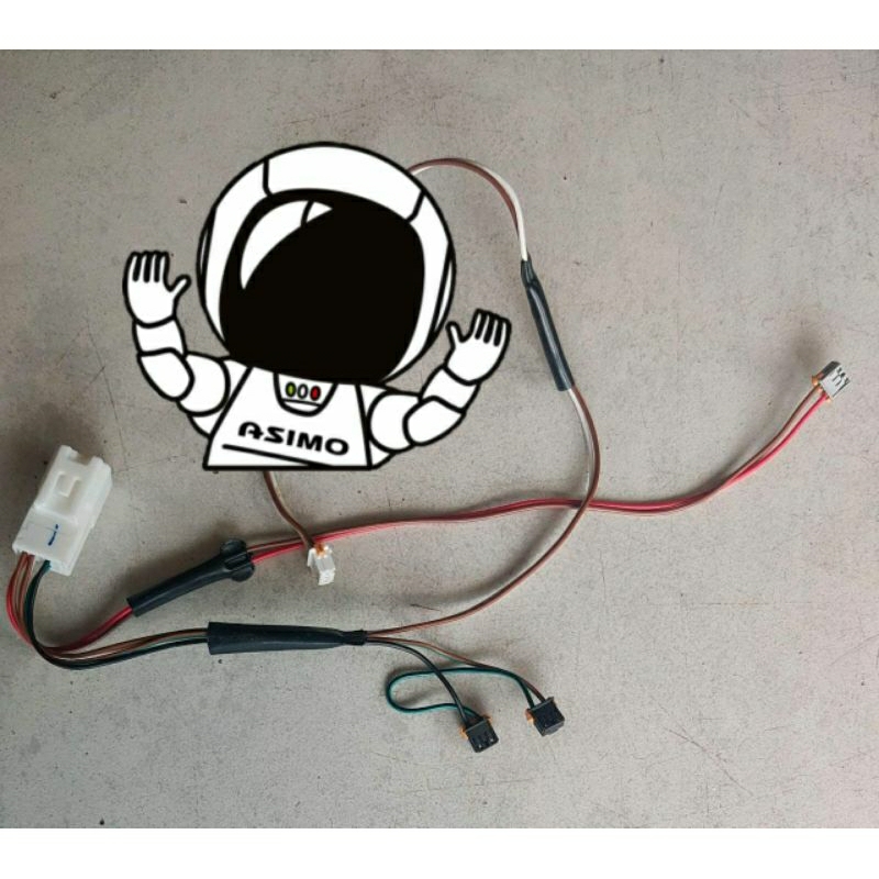 sub kabel soket headlamp pcb sein senja dalam pin 2 6 original honda new vario 125 150 socket konekt