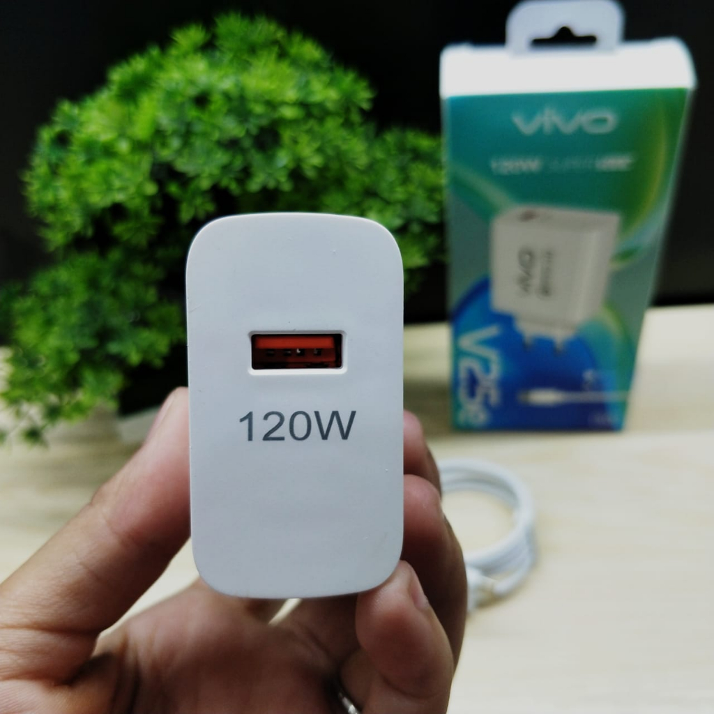 Travel Charger Vivo V25E ori Dual Engine Fast Charging Dua Mesin Micro USB &amp; Type C PROMO SEN