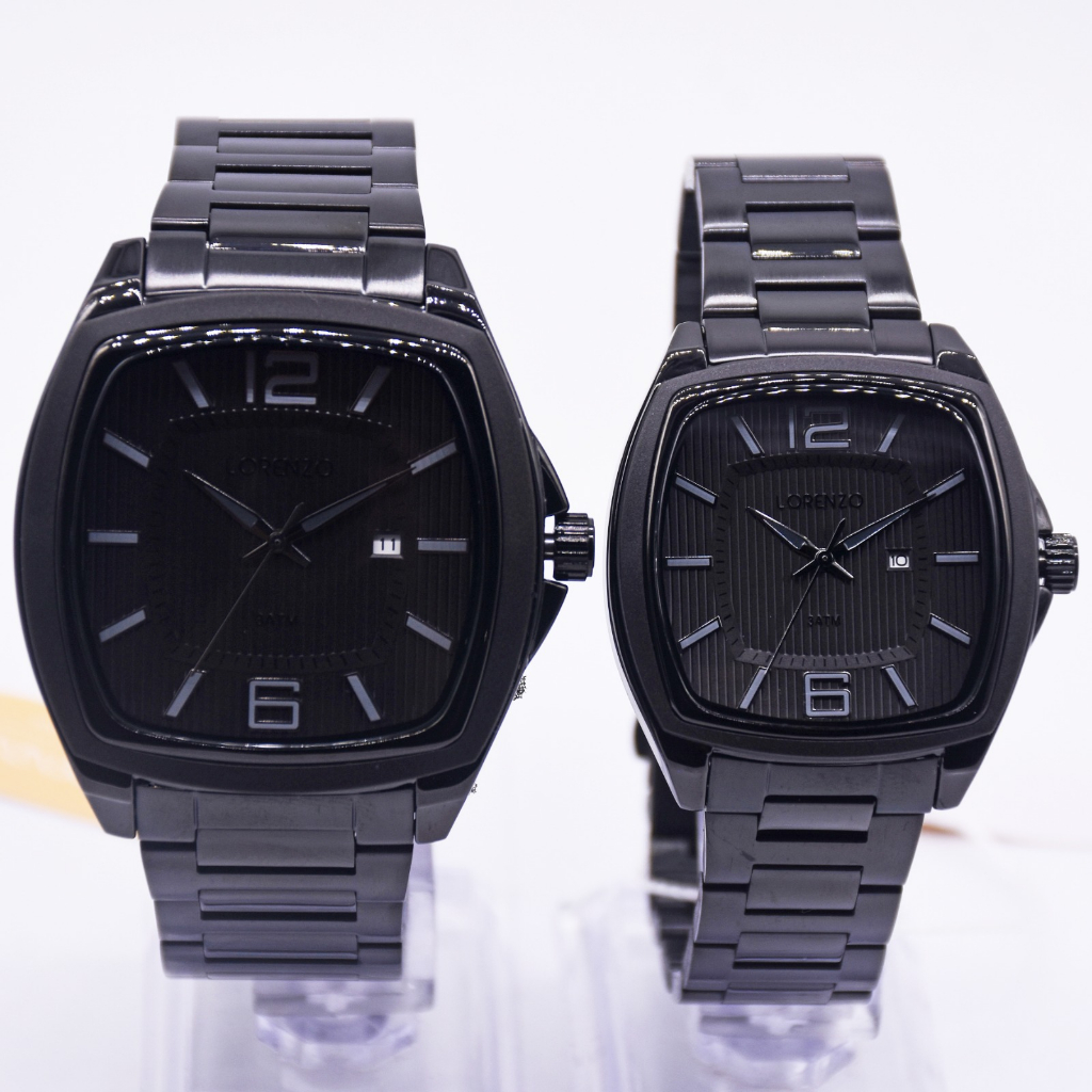 Jam Tangan Pria dan Wanita Lorenzo 5109 Original