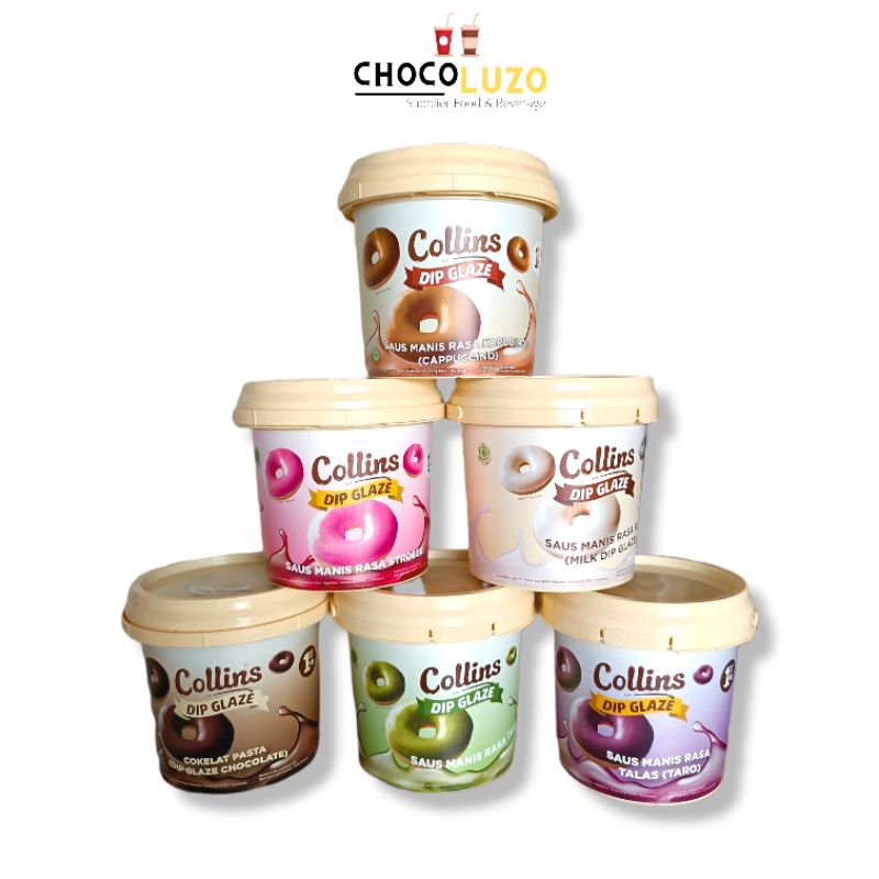 

1kg Glaze Collins - Dunia Topping Donat