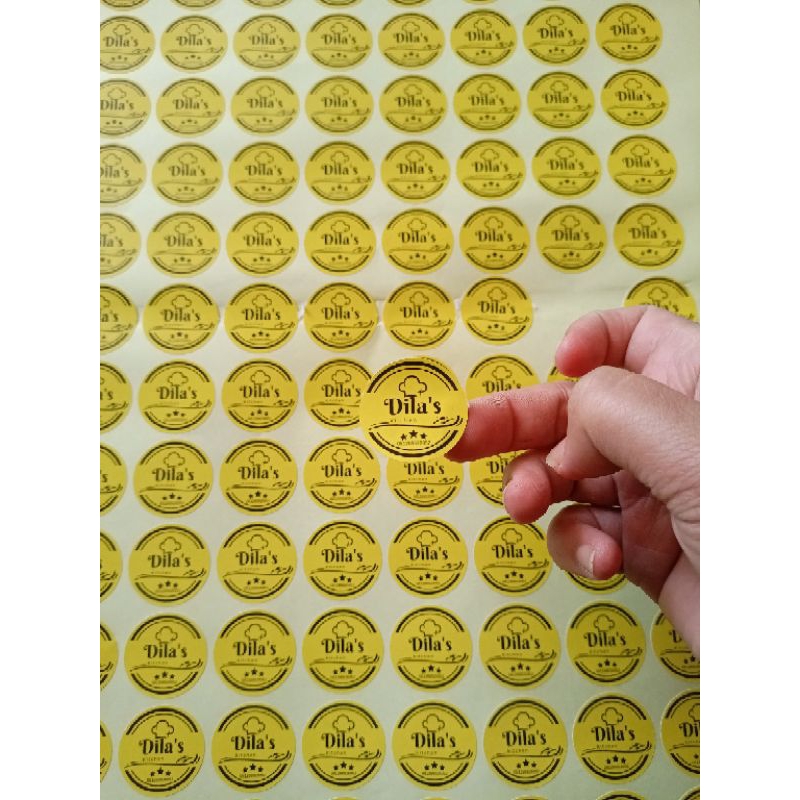 

STIKER STICKER LABEL KEMASAN PRODUK