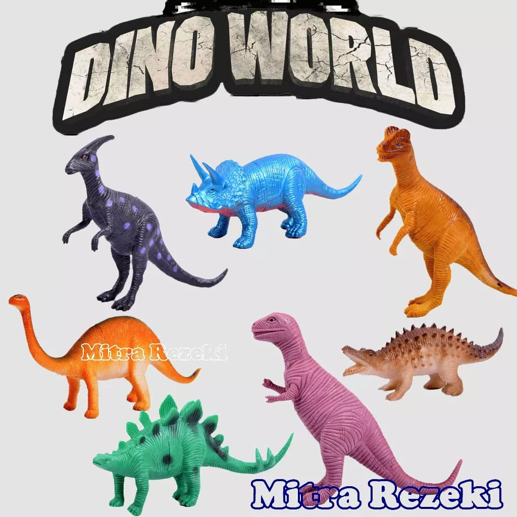 DINO WORLD ANIMAL MAINAN ANAK HEWAN