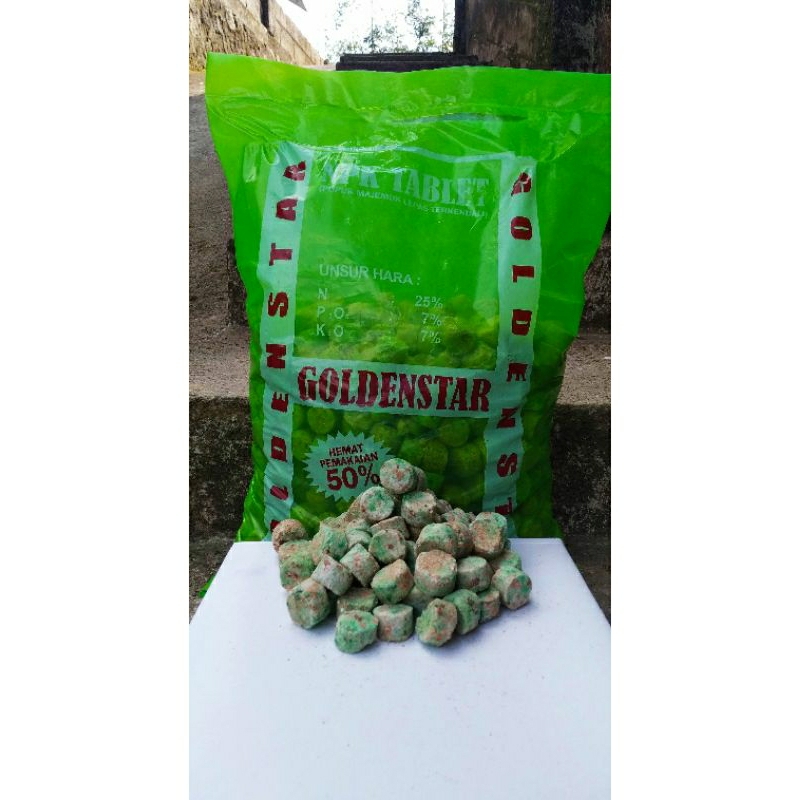 pupuk NPK tablet golden star
