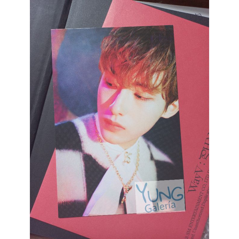 Postcard Winwin WayV Album Phantom Overture version