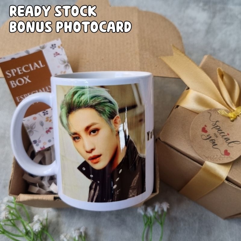 Mug NCT / Kado Fankit Gelas NCT Bonus Photocard