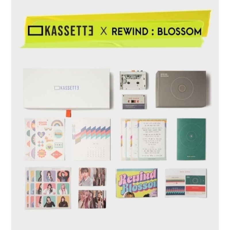 KASSETE X REWIND BLOSSOM FULLSET UNSEALED