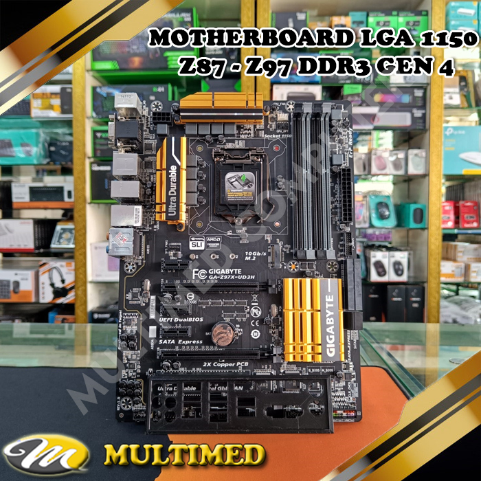 Mainboard Motherboard Mobo LGA 1150 Z87 Z97 ATX DDR3 Gen 4 / Haswell