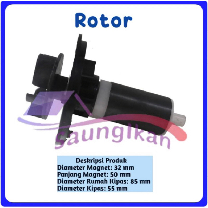 Rotor Magnet Kipas Pompa spare part JTP ACT 10000 12000 16000