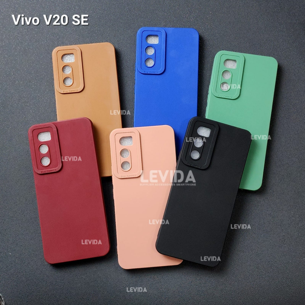 Vivo V20 Vivo V20 SE Vivo V9 case Pro Kamera Warna Macaron Case Vivo V20 Vivo V20 SE Vivo V9
