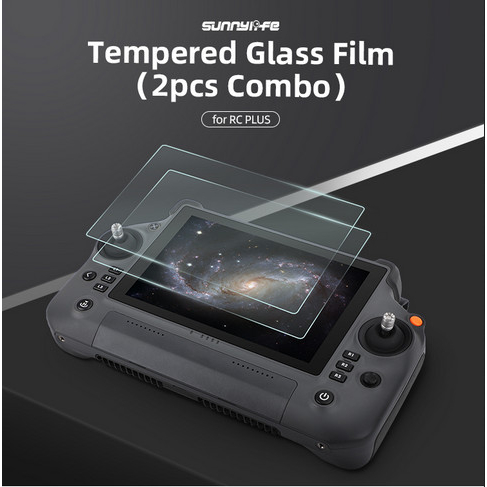 Sunnylife Protective Film Tempered Glass Screen Film for DJI RC Plus