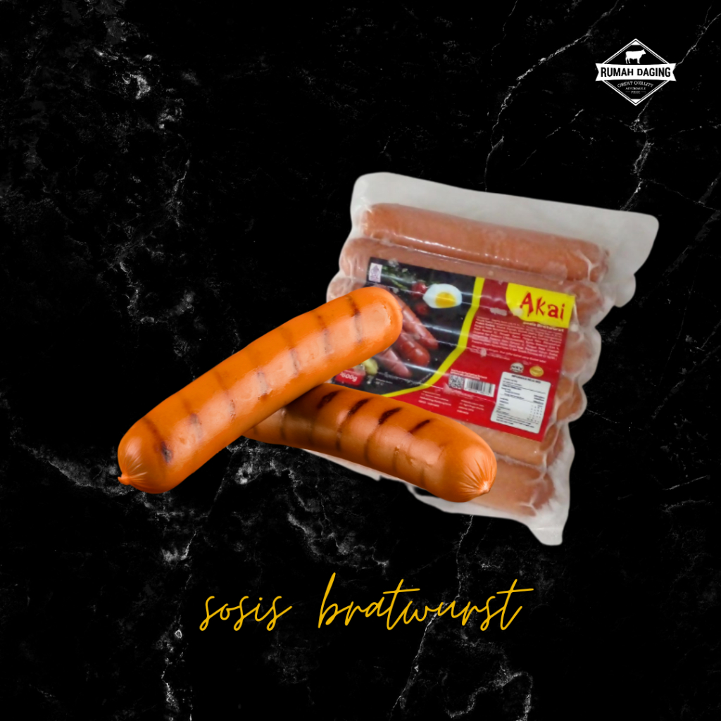 

Sosis bratwurst isi 6 pcs / 500gr