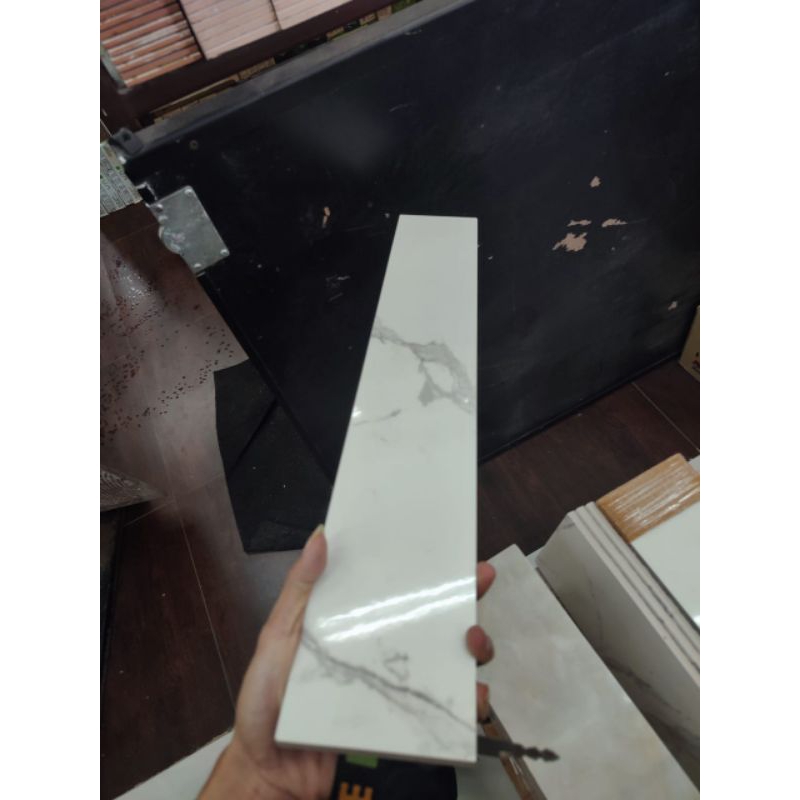 List Plint Granite 10×90 FLORENCE CALACATTA/GLOSSY