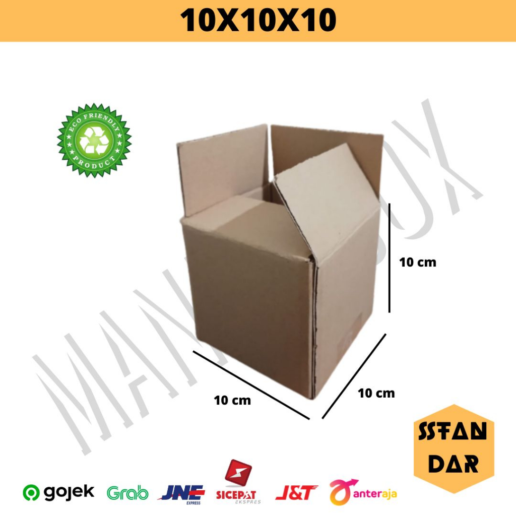 

kardus / dus / box / packaging uk 10x10x10 cm model indomie standar (MINIMAL 5PCS)