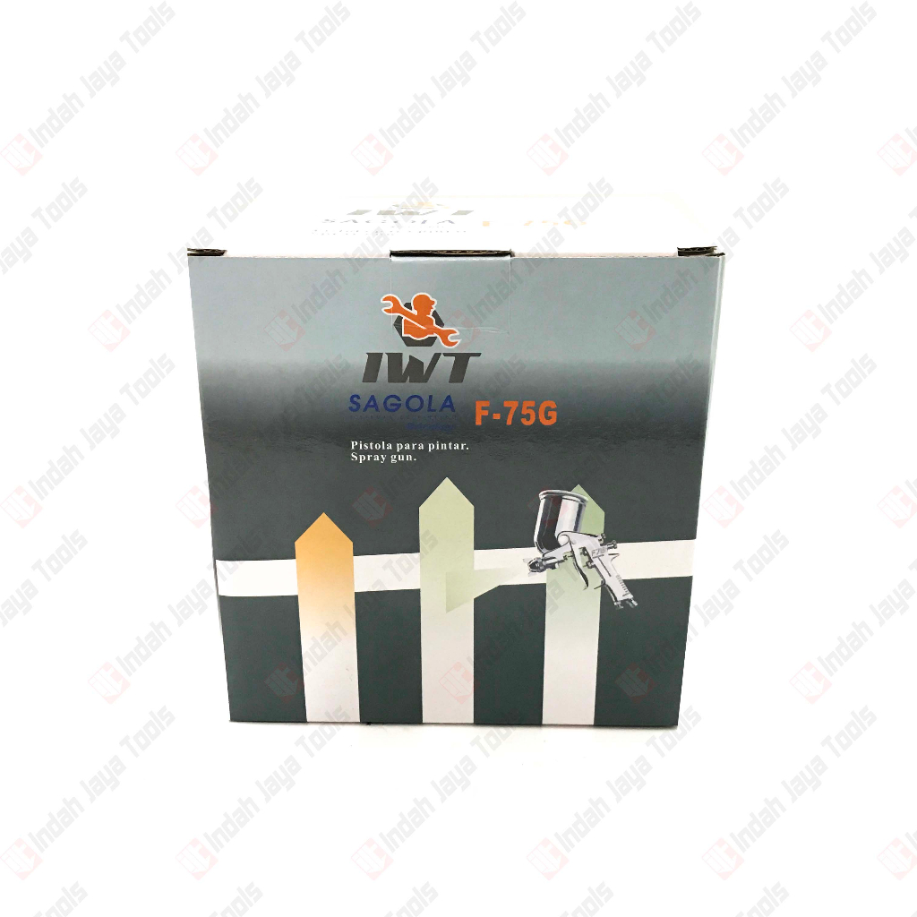 Spray Gun SAGOLAA Tabung Atas F-75 / F75 400mL