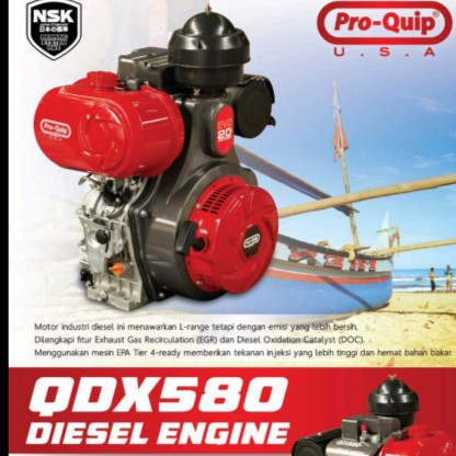 Mesin Penggerak Solar Serba Guna 20 HP QDX 580 Diesel Engine TERBAIK