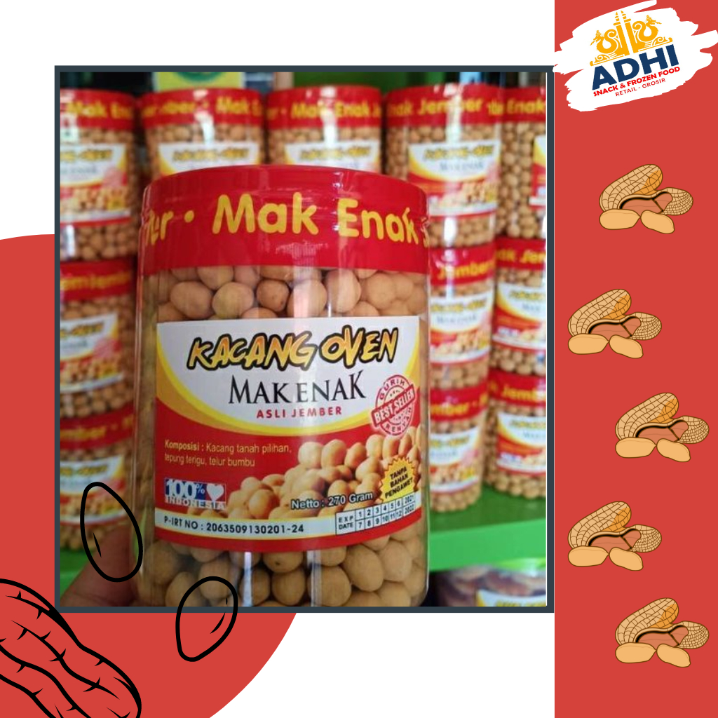 

MAK ENAK KACANG OVEN 320GR