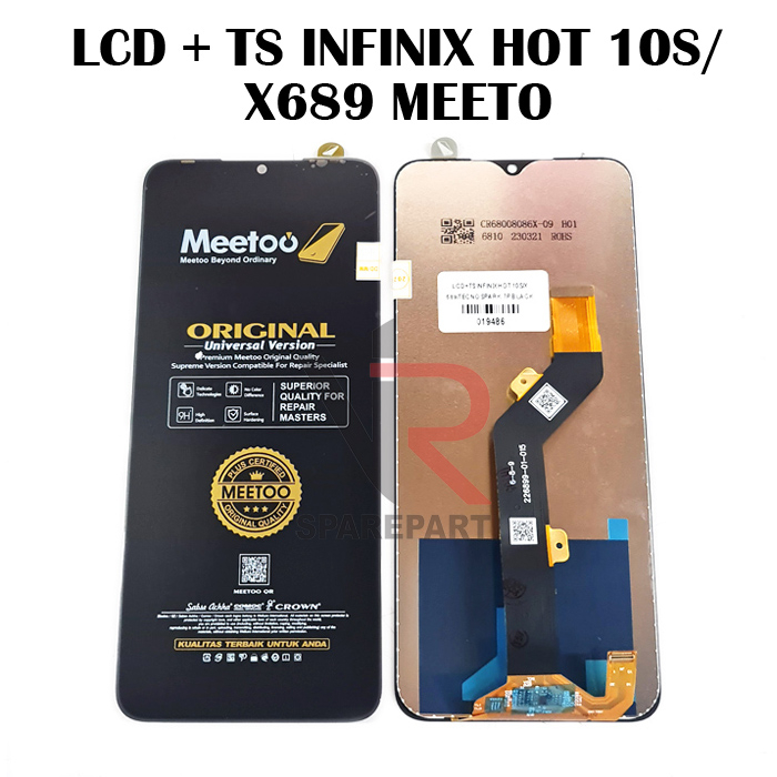 LCD INFINIX HOT 10S / X689 FULLSET TOUCHSCREEN