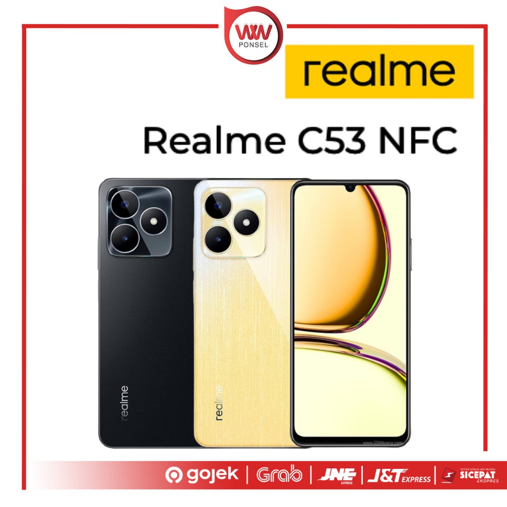 Hp Realme C53 NFC Ram 6GB Internal 128GB Garansi Resmi