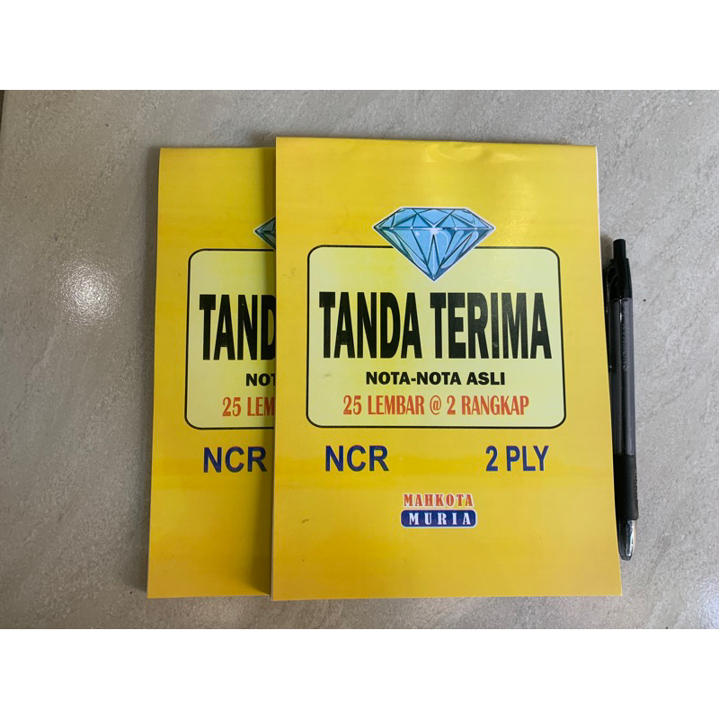 

Tanda Terima, Nota Nota Asli, Nota 2 Ply, Ukuran A5, Nota NCR (Ecer)