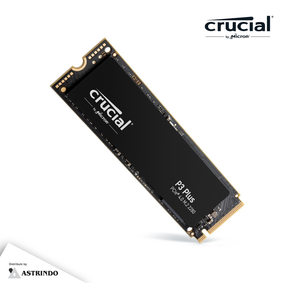 Crucial P3 Plus SSD M2 NVMe 2TB 3D NAND PCIE GEN 4