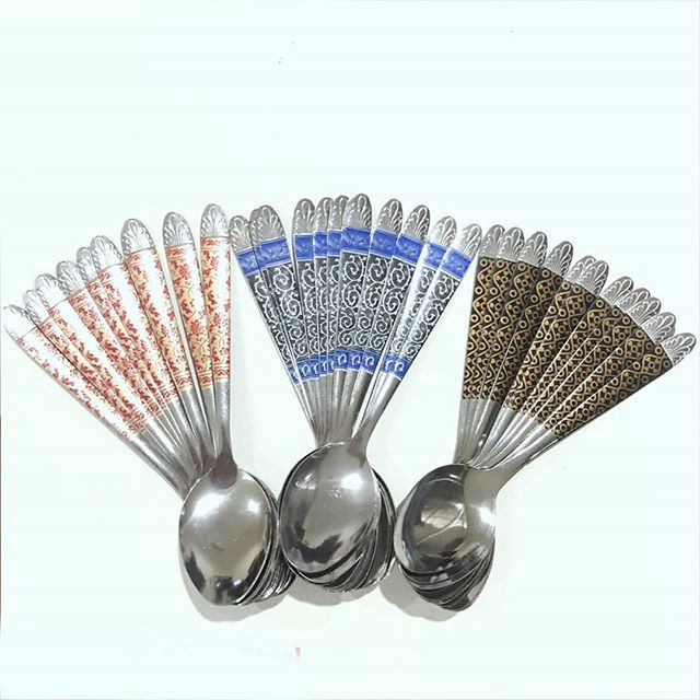 SENDOK GARPU I SENDOK GARPU MAKAN BATIK STAINLESS STEEL 18GR