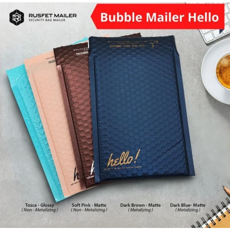 

Amplop Bubble Wrap RUSFET Bubble Bag Mailer Premium (Minimum 5 Pieces) - Bubble Wrap - Bubble Mailer - Premium Quality
