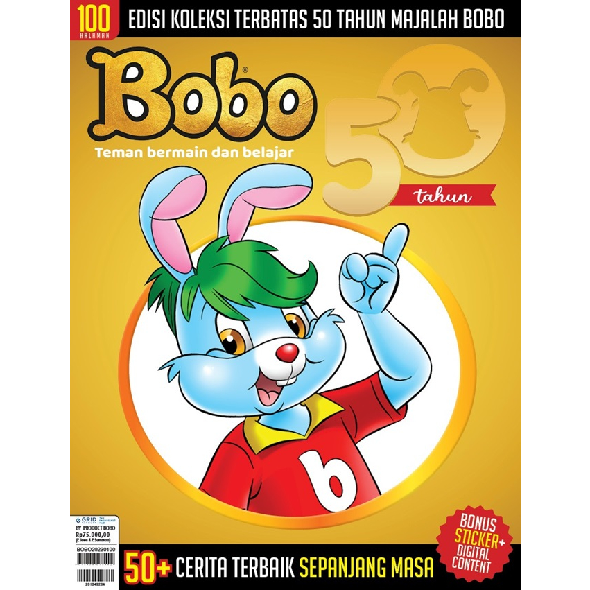 INTISARI &amp; BOBO EDISI 50 TAHUN / GRAMEDIA MAJALAH