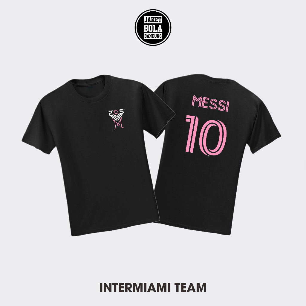 KAOS INTER MIAMI TEAM BAJU BOLA FUTSAL PRIA BISA CUSTOM NAMESET K32