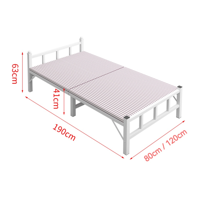 Furnibest Ranjang Lipat Kasur Lipat Folding Bed Portable
