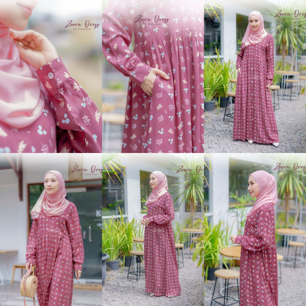 Zeera Dress by Olea / dress mom couple dengan anak